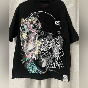 Gunzinii Skull & Bones Tee Size L.